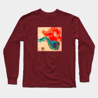 Glass of Whine Cover Long Sleeve T-Shirt